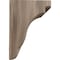 Ekena Millwork 5 1/4"W x 7 1/4"D x 9 1/2"H Bedford Bracket, Walnut BKTW05X07X10BEWA - alternate 3
